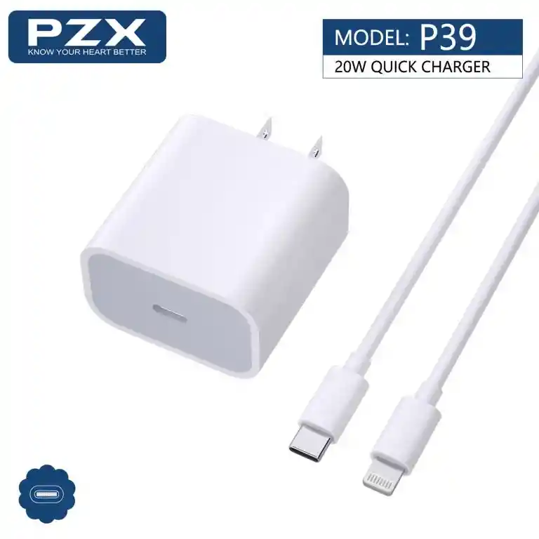 Cargador Iphone Usb-c 20w Pzx P39