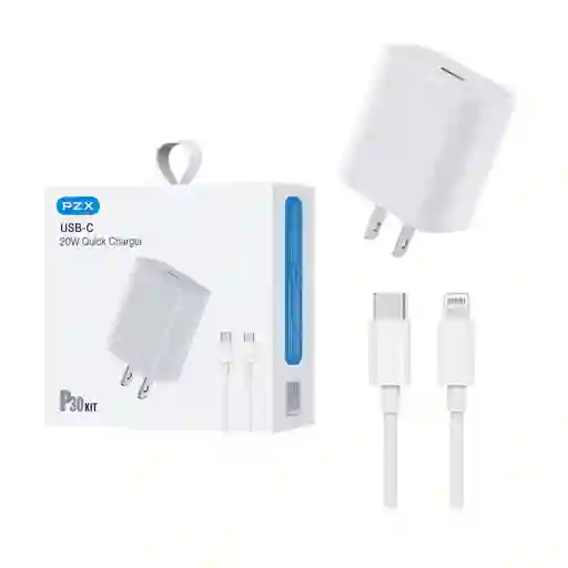 Cargador Iphone Usb-c 20w Pzx P39