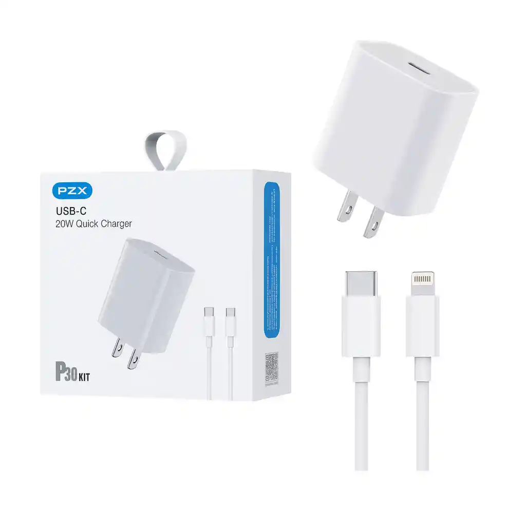 Cargador Iphone Usb-c 20w Pzx P39