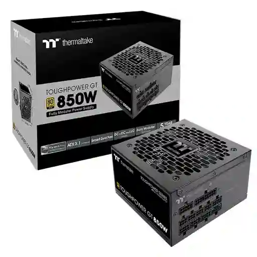 Fuente De Poder Thermaltake Toughpower Gt 850w 80 Plus Gold (full Modular)