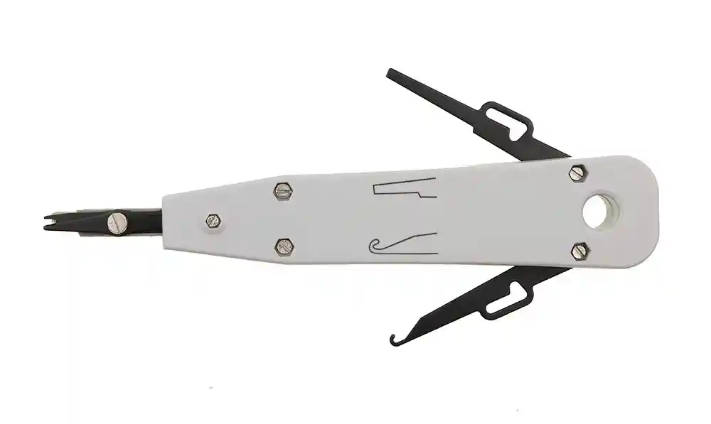 Kit Estuche 10 En 1 Ponchadora Rj45 + Tester Red + Pelacable