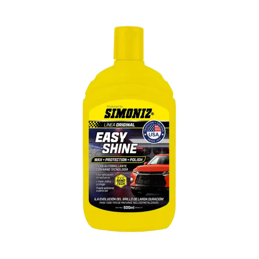 Cera Autobrillante Con Nanotecnología Easy Shine Simoniz - 500ml