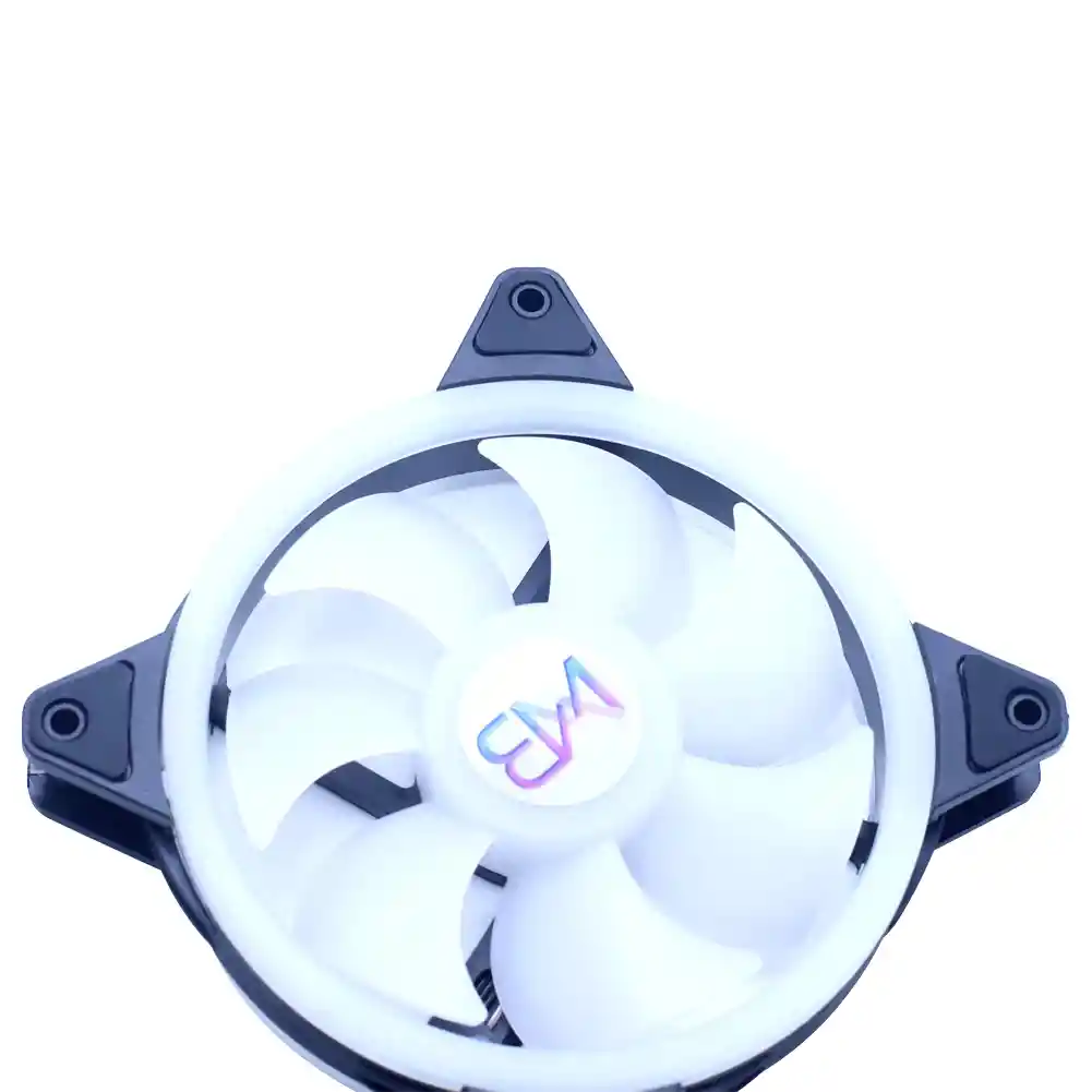 Ventilador Cooler Para Torre 120mm Anillo Led
