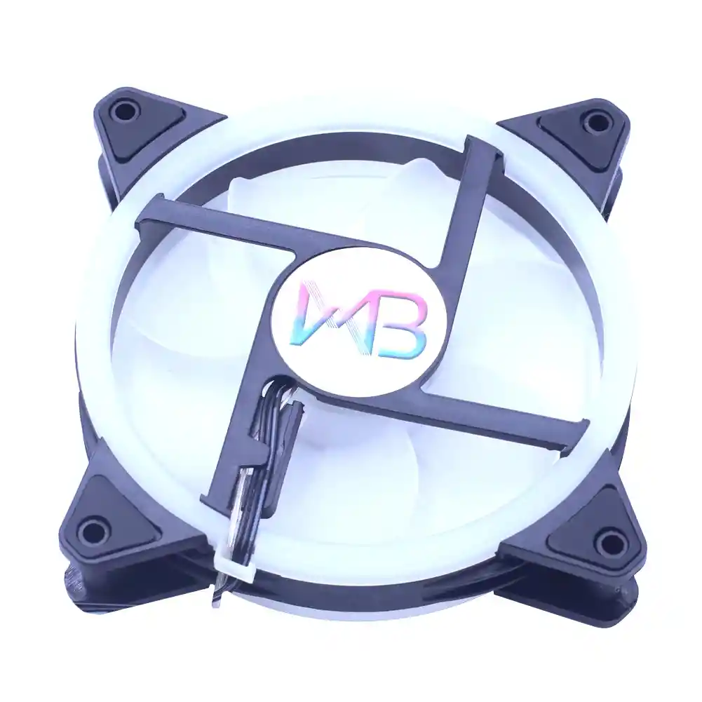 Ventilador Cooler Para Torre 120mm Anillo Led