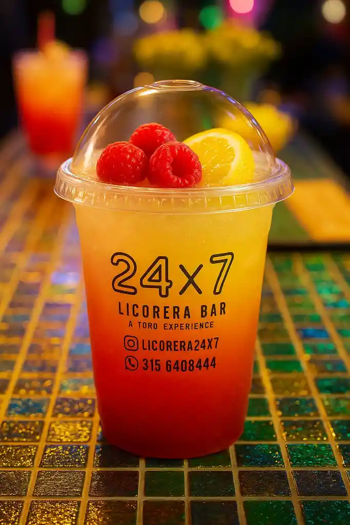 Cóctel Tequila Sunrise