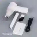 Mini Aspiradora Recargable Usb Portátil 2 En 1 Coche Y Casa Blanco