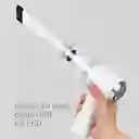 Mini Aspiradora Recargable Usb Portátil 2 En 1 Coche Y Casa Blanco