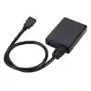 Splitter Hdmi 1x2 Con Cable Hdmi 4k, 3d + Cable Alimentación