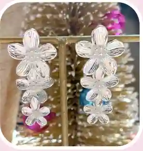 Aretes Flor