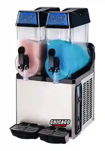 Maquina Granizadora Industrial 12 Litros X 2 Tanques Chicago Power