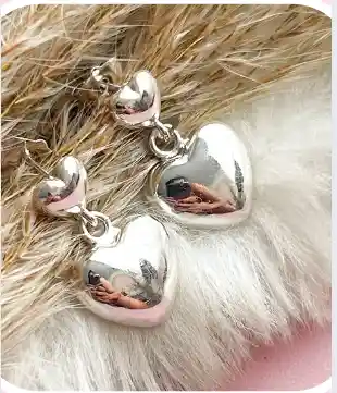 Aretes Corazón