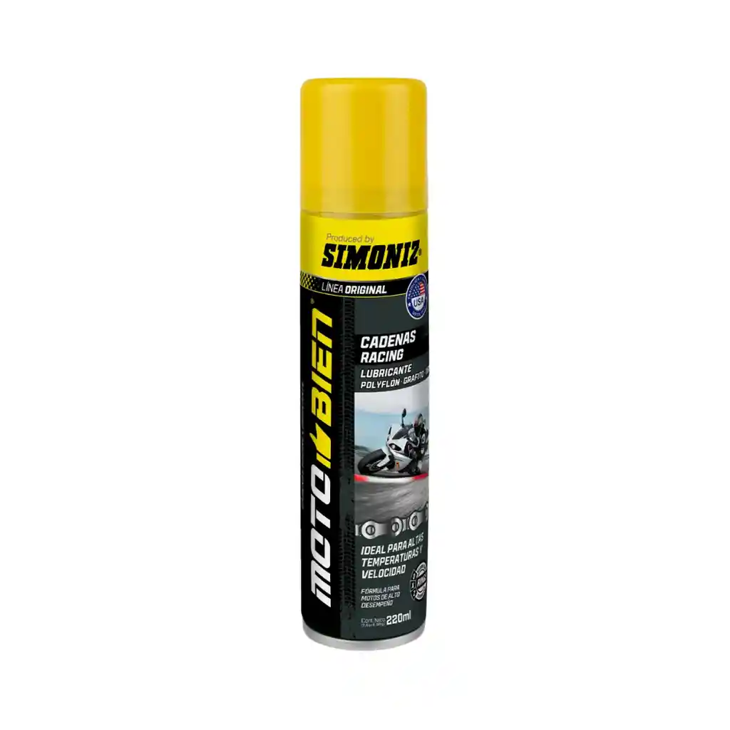 Lubricante De Cadenas Racing Simoniz - 220ml