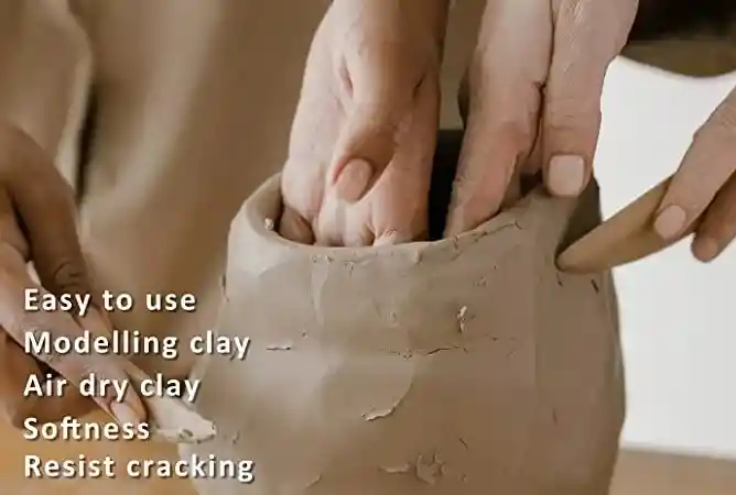 Arcilla Natural X3 Libras Artesanal Horneable Y Secado En Frio Arcilla Moldeable