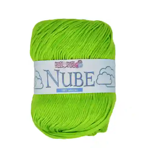 Lana Bordado Nube Hilo Para Tejer Kusi Kusi Verde Claro 051