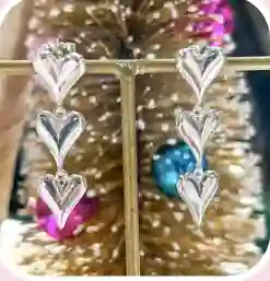 Aretes Corazones