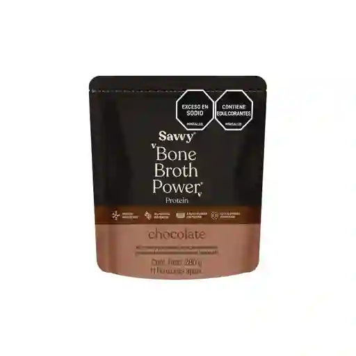 Proteína Savvy Chocolate Bone Broth Mini 280g