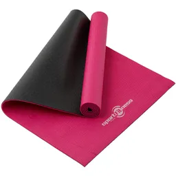 Colchoneta Para Yoga Doble Faz Rosada