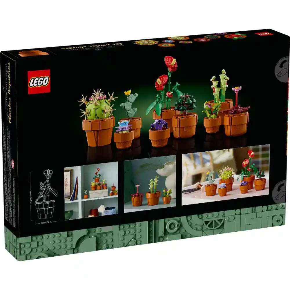 Juego De Construcción Lego 758 Piezas Mini Plantas Adultos
