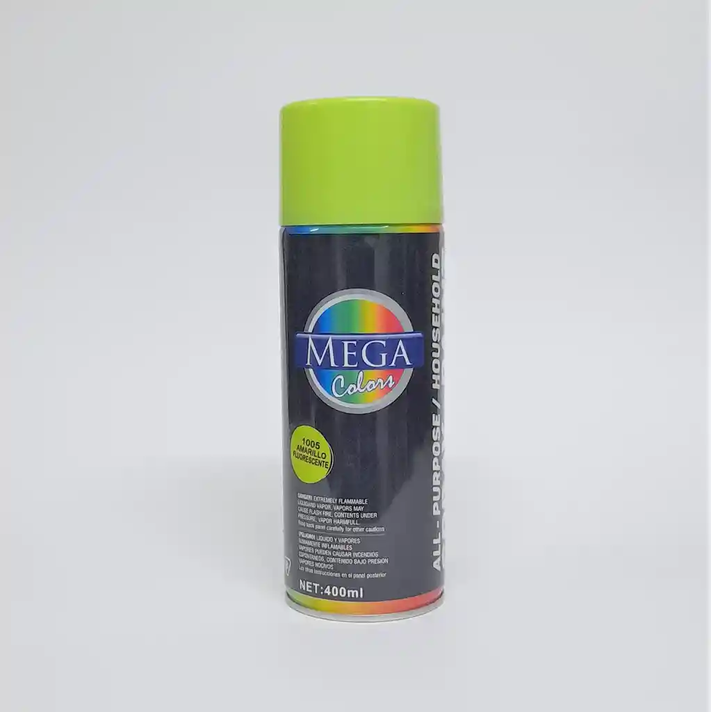 Pintura En Aerosol / Amarillo Fluorescente