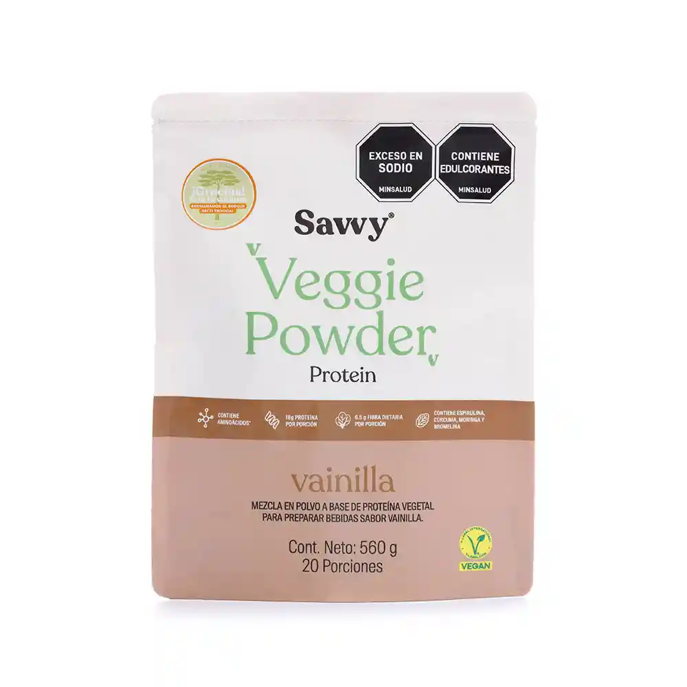 Proteína Veggie Savvy Vainilla