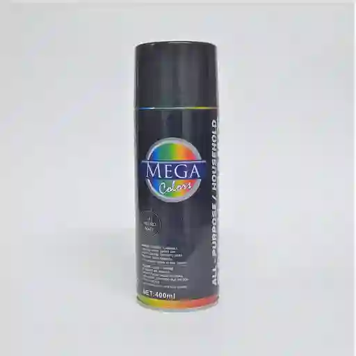 Pintura En Aerosol / Negro Mate