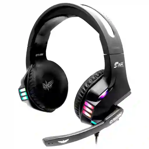 Diadema Gamer Para Ps4/5 Xbox Pc Switch Con Rgb Jr Orioen Mv-073