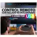 Mini Teclado Inalambrico Mouse Smart Tv Ps3 Pc Noga Xbox Color Negro