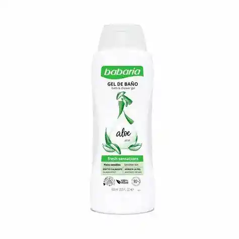 Gel De Baño Babaria Aloe Vera
