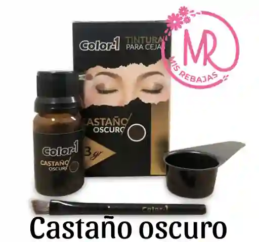 Tinte Para Cejas Color 1 En El Tono Castaño Oscuro