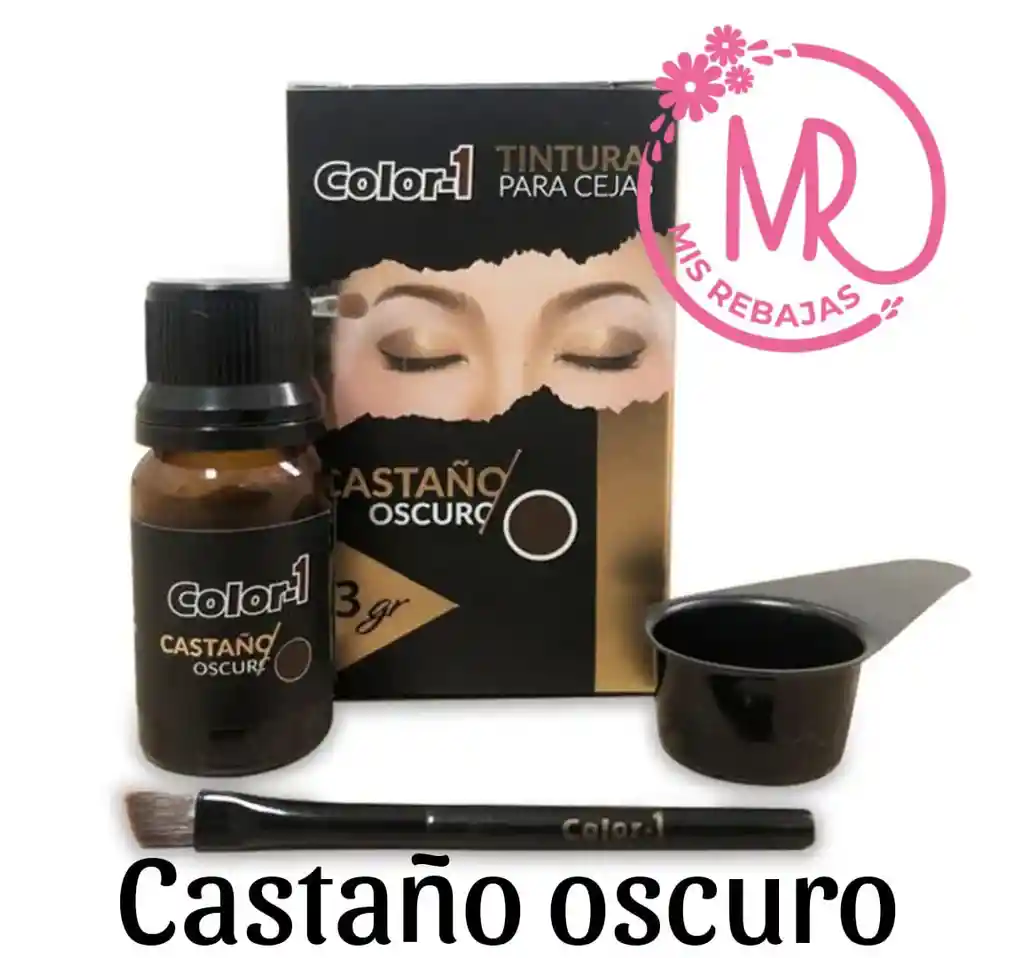 Tinte Para Cejas Color 1 En El Tono Castaño Oscuro