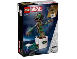 Juego De Construcción Lego 459 Piezas Groot Para Adultos