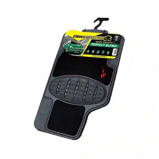 Tapete Caucho-alfombra Full Equipo Simoniz - Perfect Blend 3 Piezas