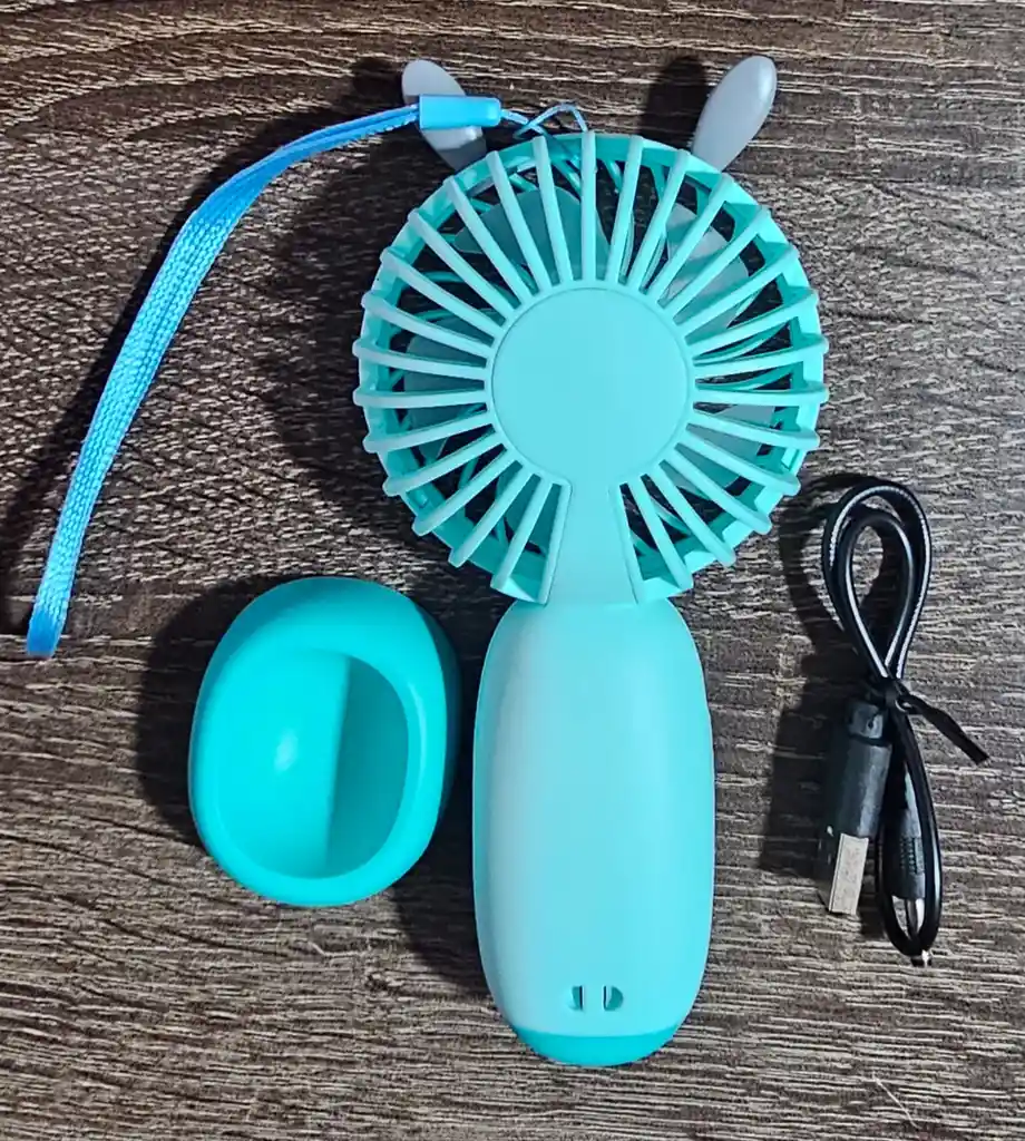 Mini Ventilador Portable Fan Con Base