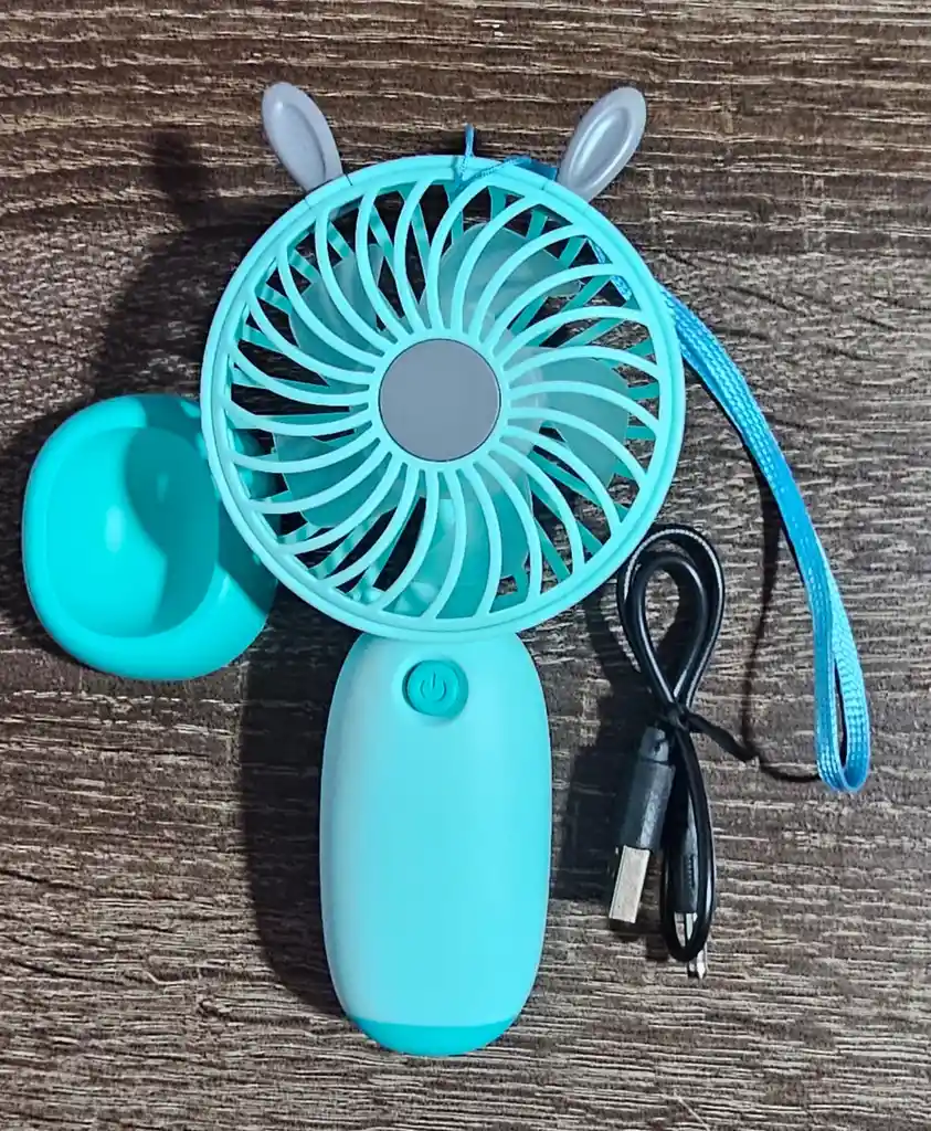 Mini Ventilador Portable Fan Con Base