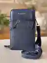 Bolso Bandolero Tipo Billetera Pequeño Con Diseño Cruzado Para Teléfono Tres Compartimiento Mas Tarjetero
