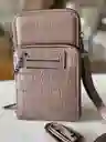 Bolso Bandolero Tipo Billetera Pequeño Con Diseño Cruzado Para Teléfono Tres Compartimiento Mas Tarjetero