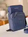 Bolso Bandolero Tipo Billetera Pequeño Con Diseño Cruzado Para Teléfono Tres Compartimiento Mas Tarjetero