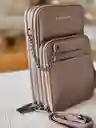 Bolso Bandolero Tipo Billetera Pequeño Con Diseño Cruzado Para Teléfono Tres Compartimiento Mas Tarjetero