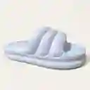 Chanclas Blancas Para Dama 40