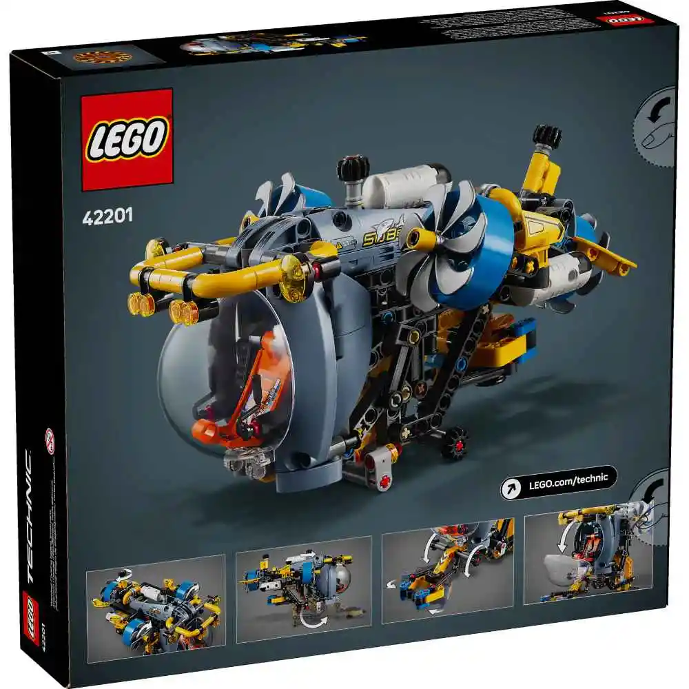 Juego De Construcción Lego 413 Piezas Submarino Para Adultos