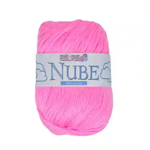 Lana Bordado Nube Hilo Para Tejer Kusi Kusi Rosado 006