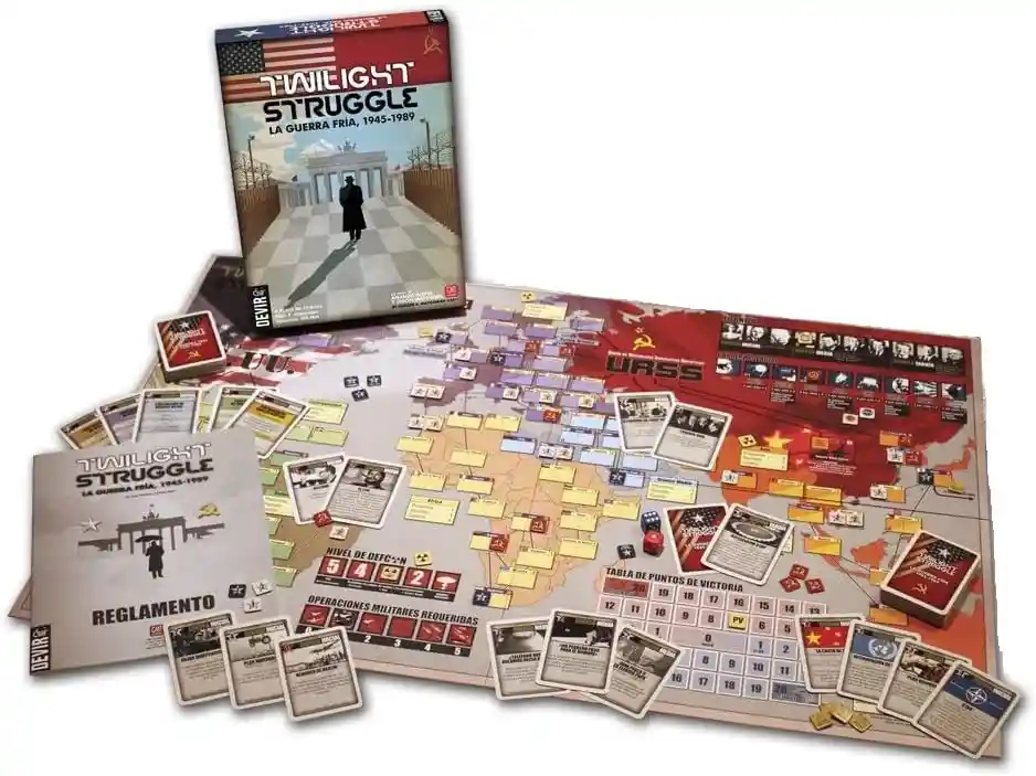 Juego De Mesa Estrategia La Guerra Fría Devir Para Adultos