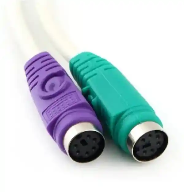 Convertidor De Usb A Ps2 Teclado Y Mouse Antiguos