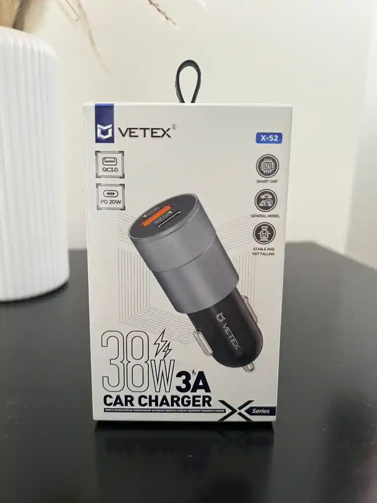 Pug Carro Usb- Tipo C - Vetex