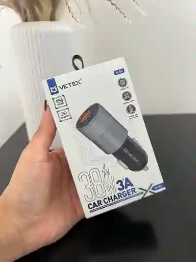 Pug Carro Usb- Tipo C - Vetex
