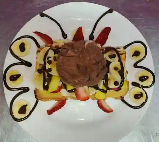 Waffle Helado