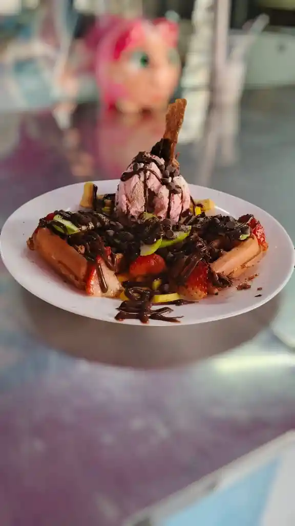 Waffle Helado
