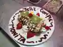 Waffle Queso Frutal