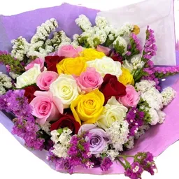 Flores Y Rosas De Colores Aurora