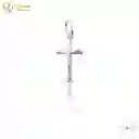 Dije Cristo Crucificado En Plata De Ley 925 Legítima Unisex 18mm